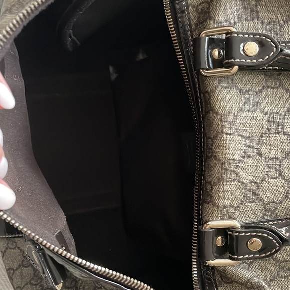 GG Medium Joy Boston Bag in Brown - Picture 4 of 6